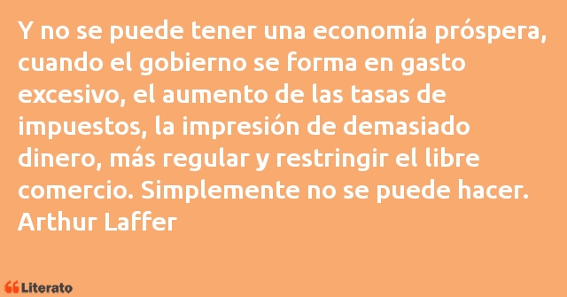 Frases de Arthur Laffer