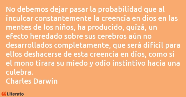 Frases de Charles Darwin