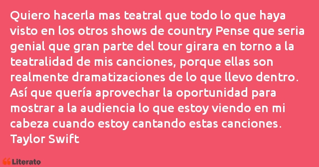 Frases de Taylor Swift