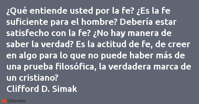 Frases de Clifford D. Simak