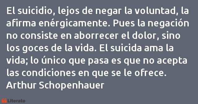 Frases de Arthur Schopenhauer