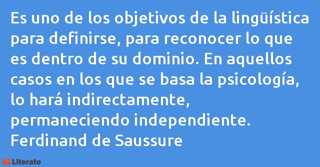 Frases de Ferdinand de Saussure