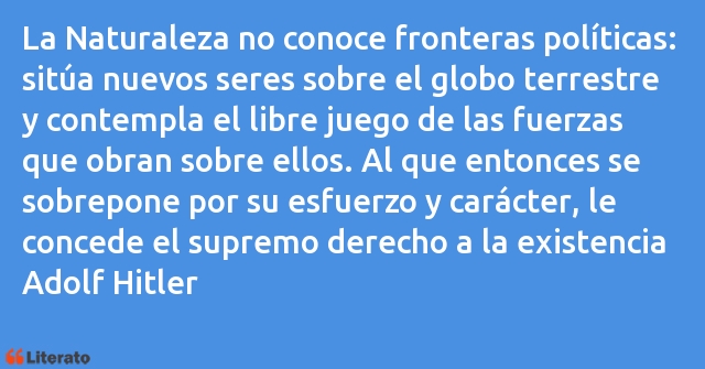 Frases de Adolf Hitler