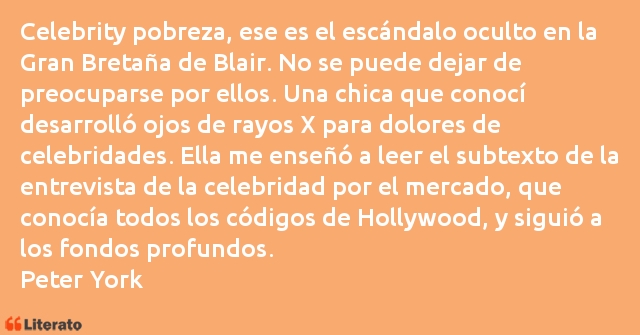 Frases de Peter York