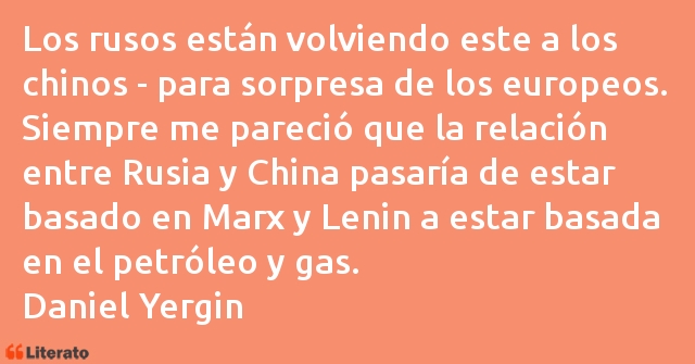 Frases de Daniel Yergin