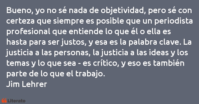 Frases de Jim Lehrer