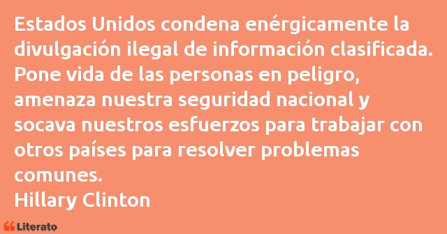 Frases de Hillary Clinton