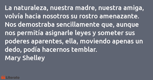 Frases de Mary Shelley