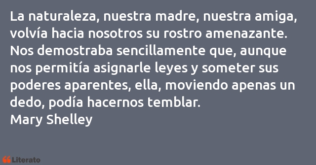 Frases de Mary Shelley