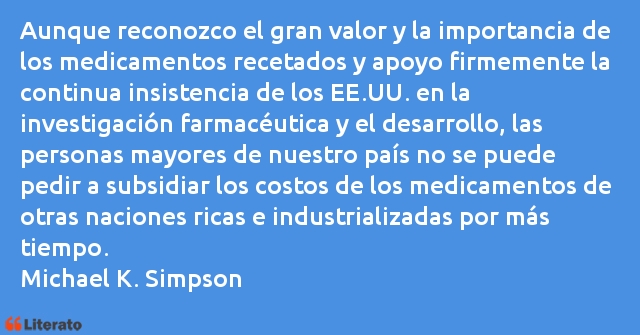 Frases de Michael K. Simpson