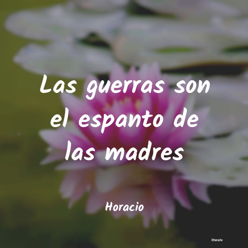 frases de Horacio