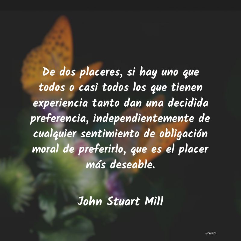 Frases de John Stuart Mill