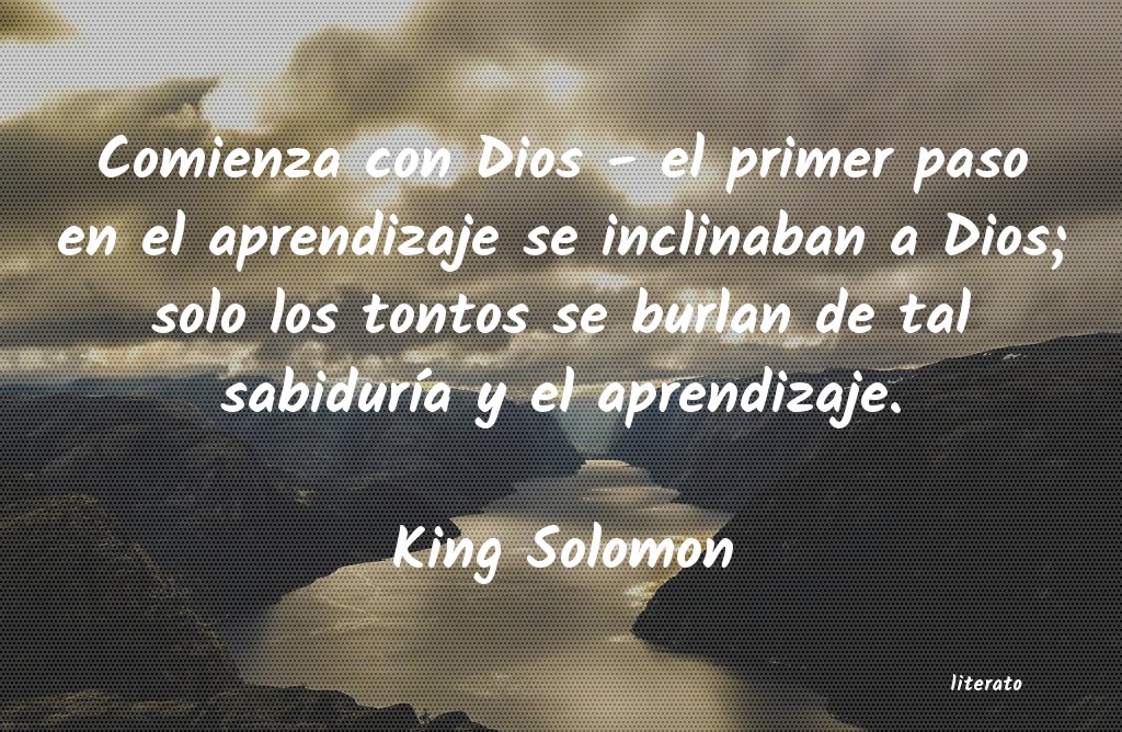Frases de King Solomon
