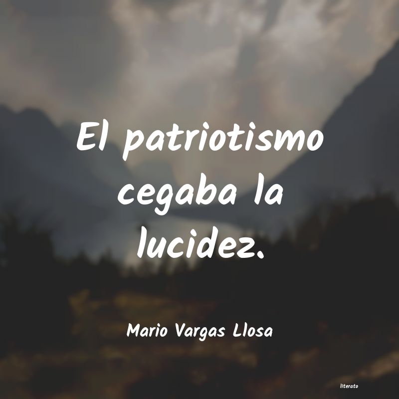 Frases de Mario Vargas Llosa