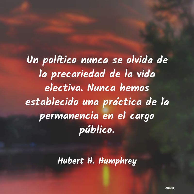 Frases de Hubert H. Humphrey