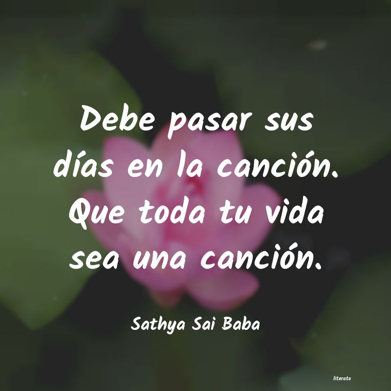 Frases de Sathya Sai Baba