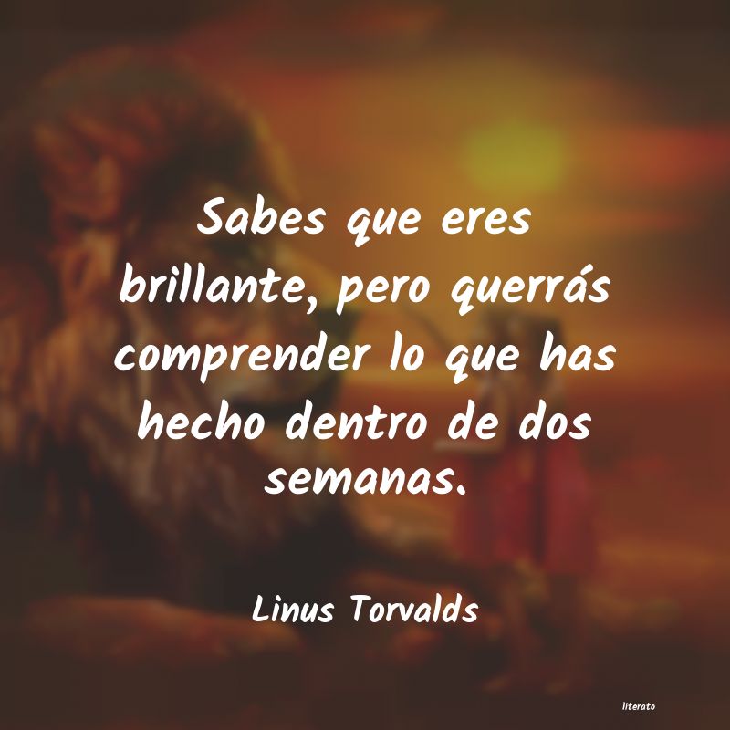 frases de Linus Torvalds
