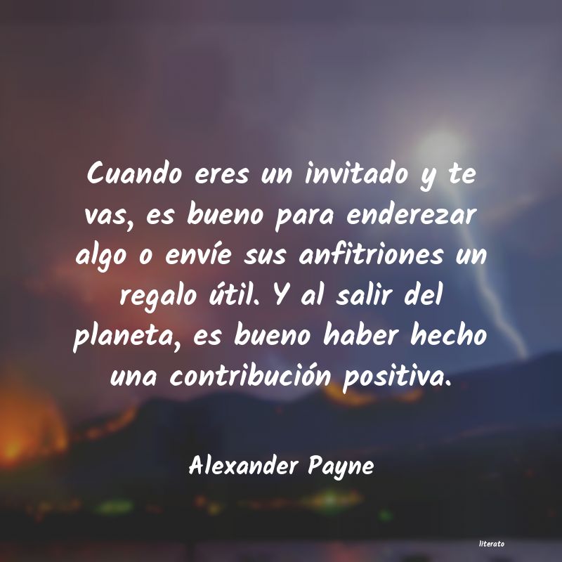Frases de Alexander Payne