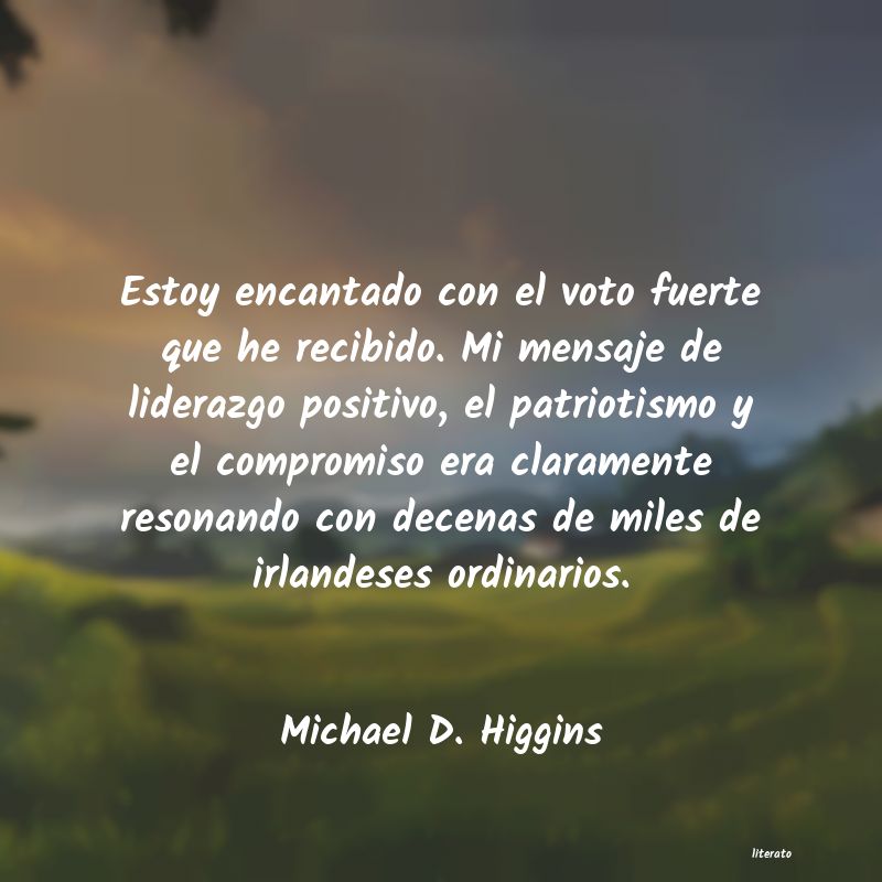 Frases de Michael D. Higgins