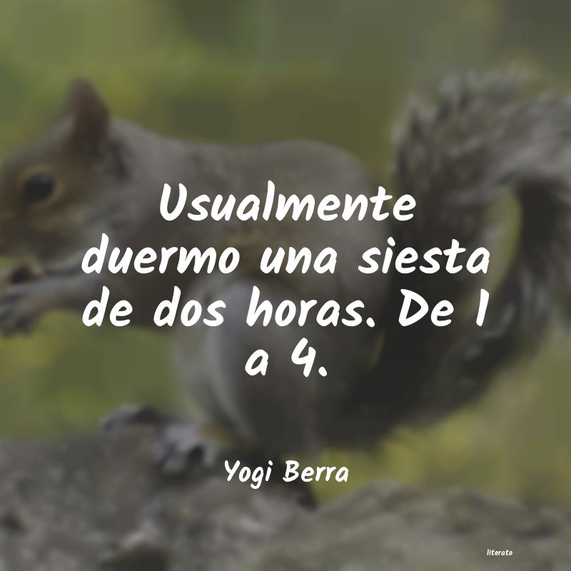 Frases de Yogi Berra