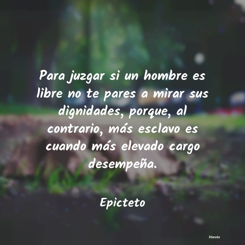 frases de Epicteto
