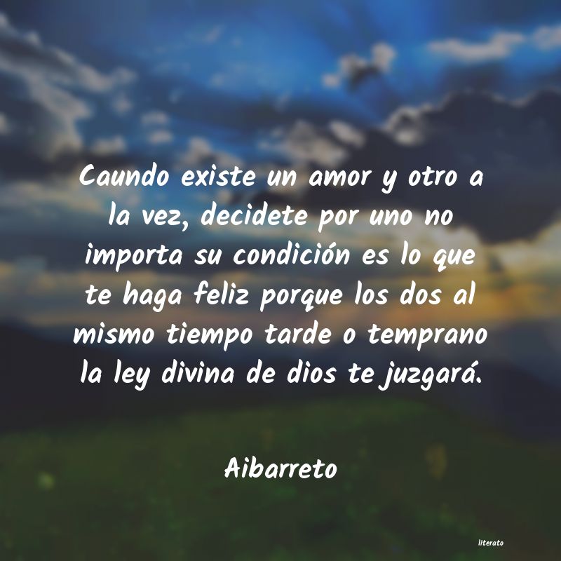 frases de Aibarreto