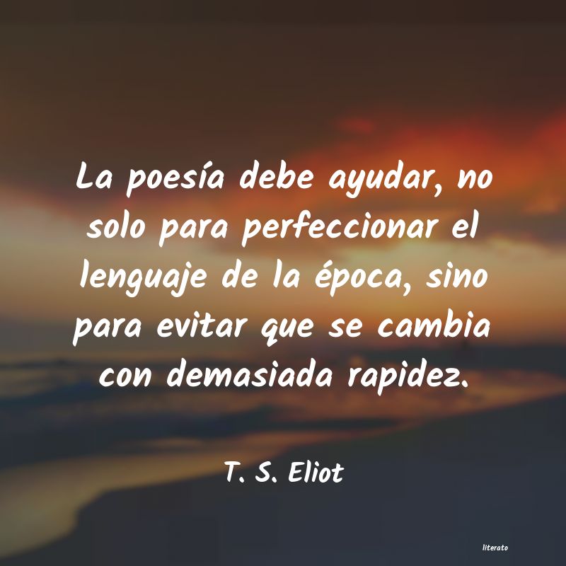 frases de T. S. Eliot