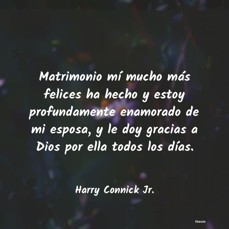 Frases de Harry Connick Jr.