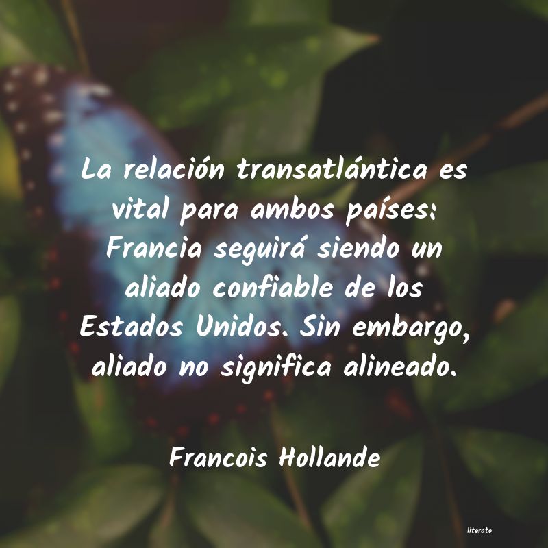 frases de Francois Hollande