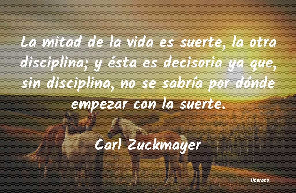 frases de Carl Zuckmayer