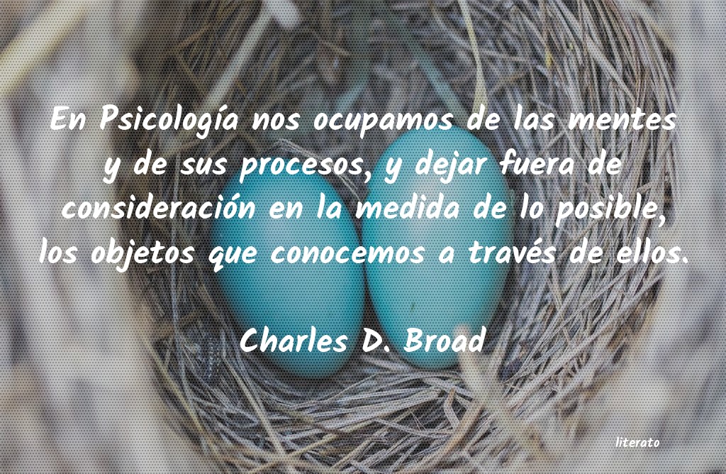 Frases de Charles D. Broad