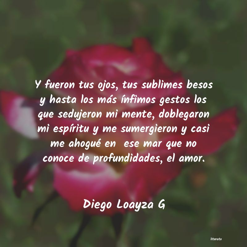 frases de Diego Loayza G