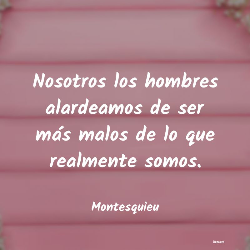 frases de Montesquieu