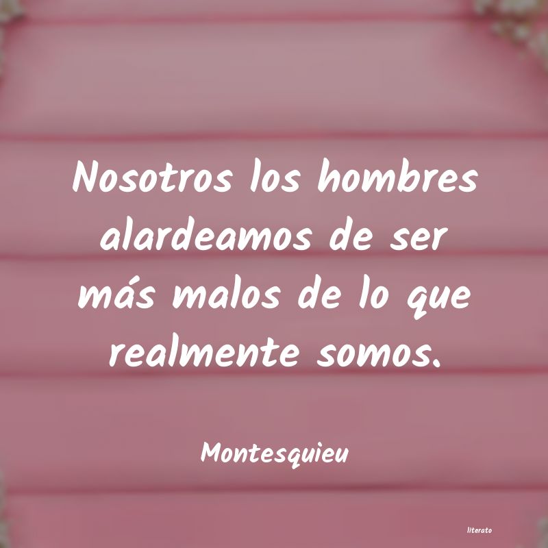 Frases de Montesquieu