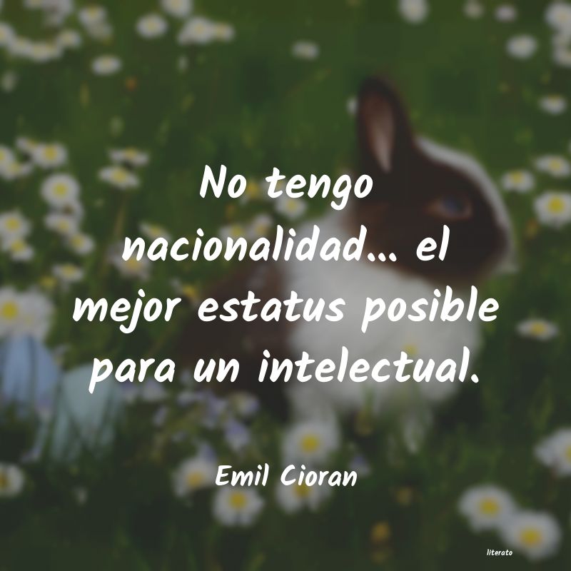 frases de Emil Cioran
