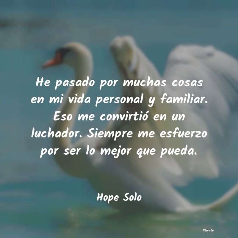 frases de Hope Solo
