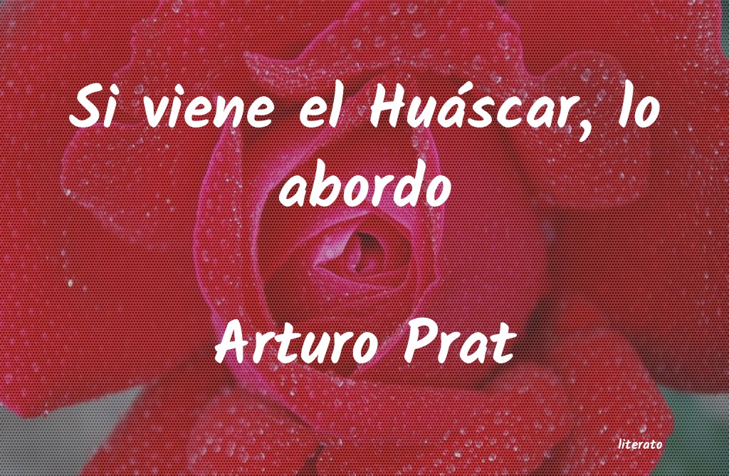 frases de Arturo Prat