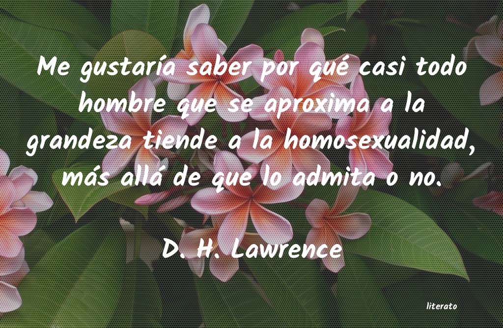 frases de D. H. Lawrence