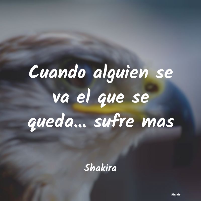 Frases de Shakira