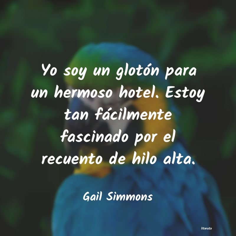 frases de Gail Simmons