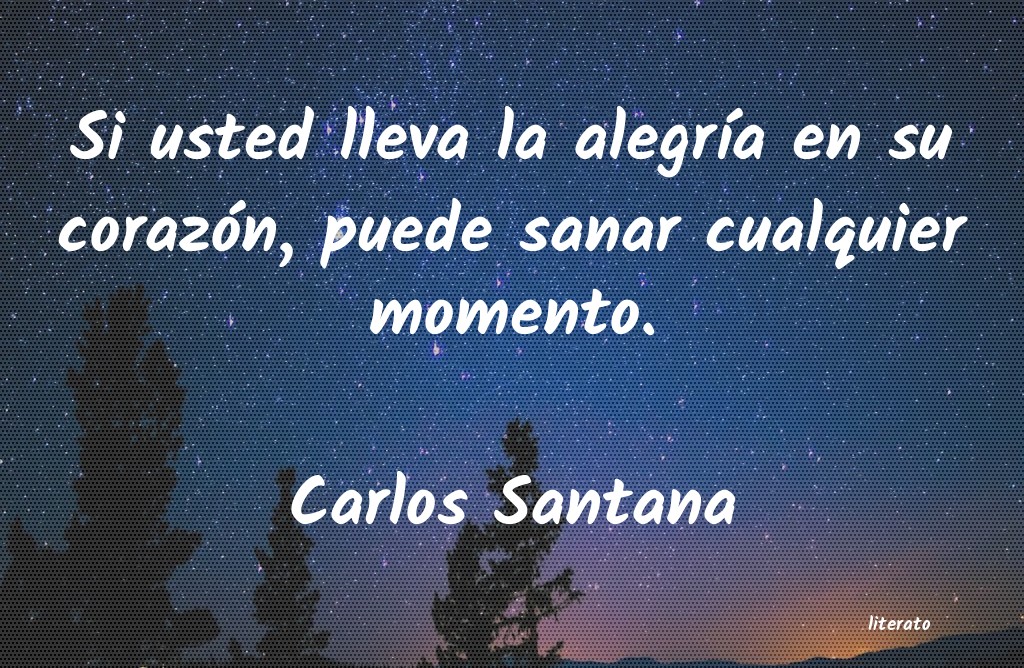 Frases de Carlos Santana