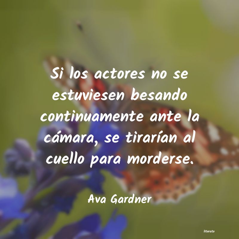 Frases de Ava Gardner