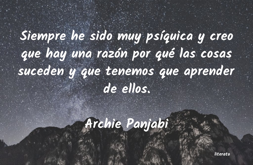 frases de Archie Panjabi