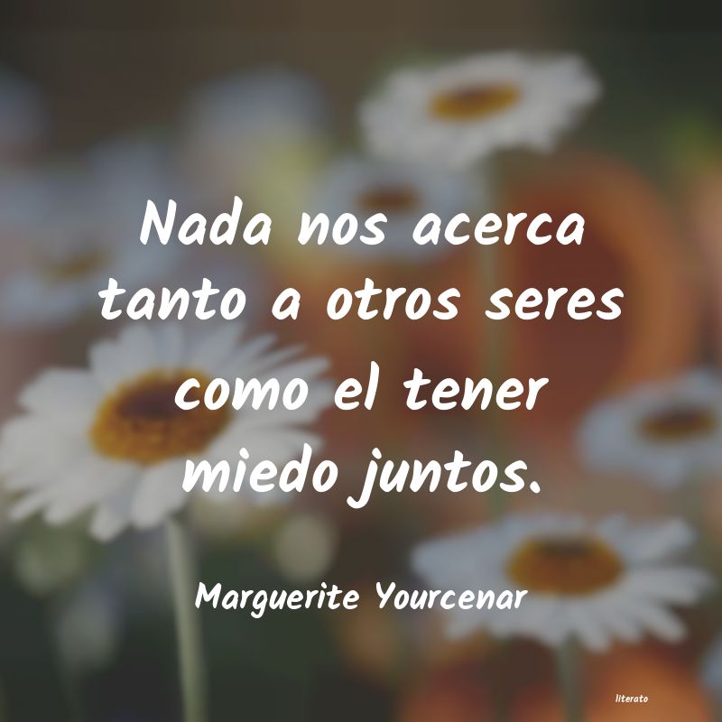 Frases de Marguerite Yourcenar