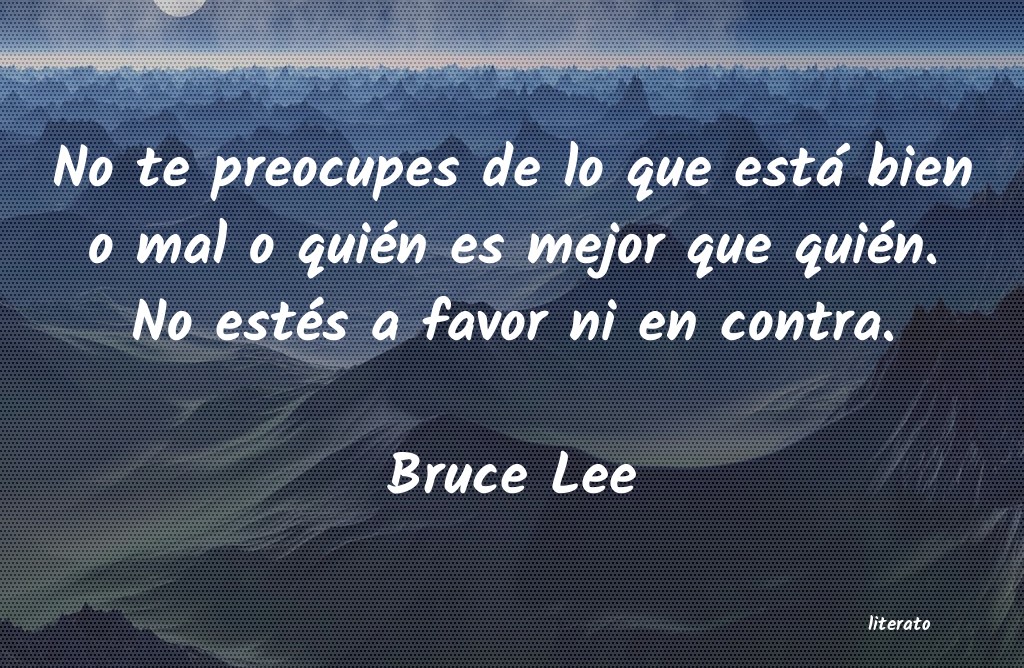 Frases de Bruce Lee