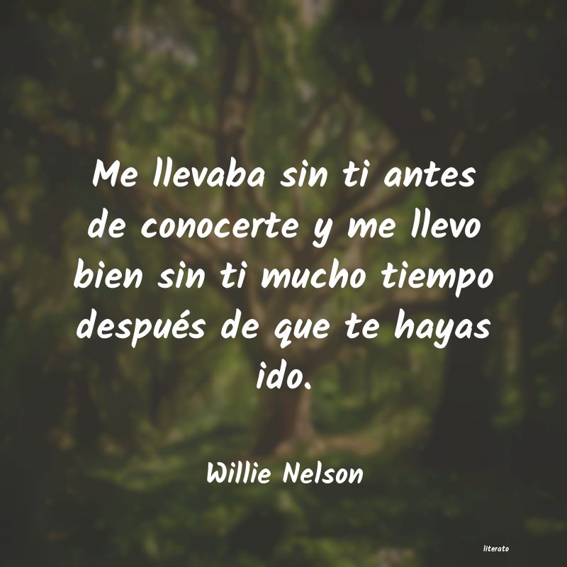 Frases de Willie Nelson