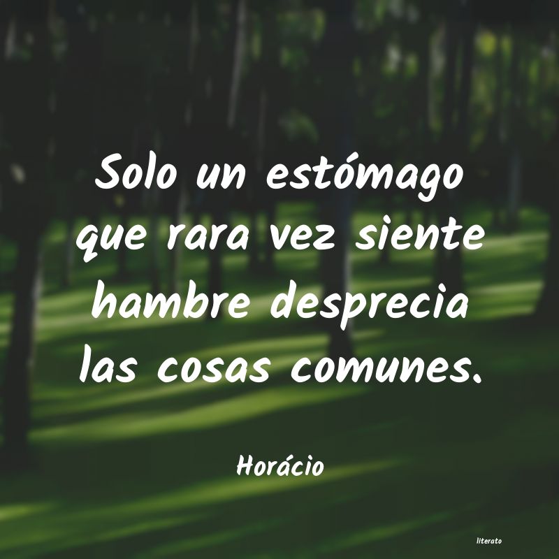 frases de Horácio