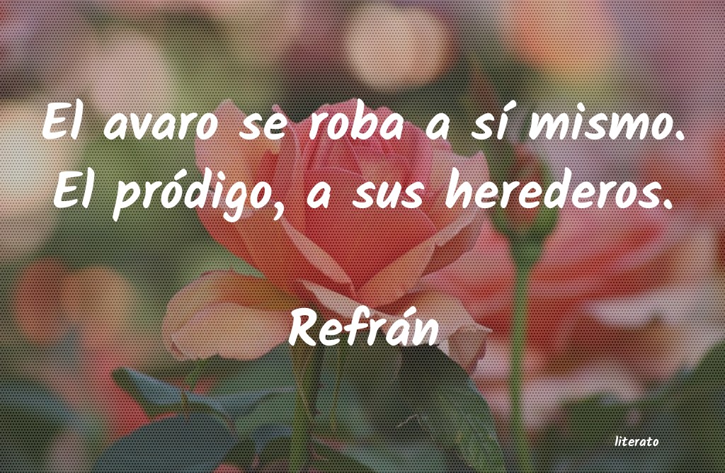 frases de Refrán