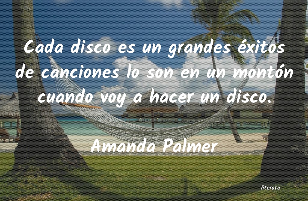 frases de Amanda Palmer