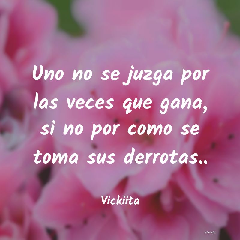 Frases de Vickiita